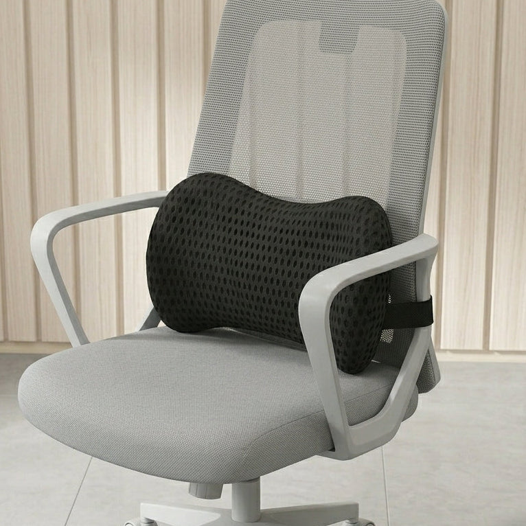 ManiCrest Ergonomic Memory Foam Lumbar Pillow