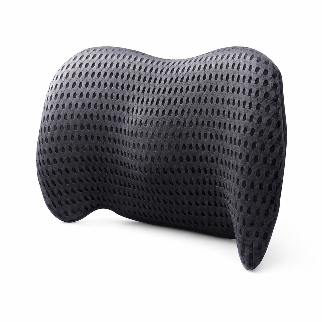 ManiCrest Ergonomic Memory Foam Lumbar Pillow