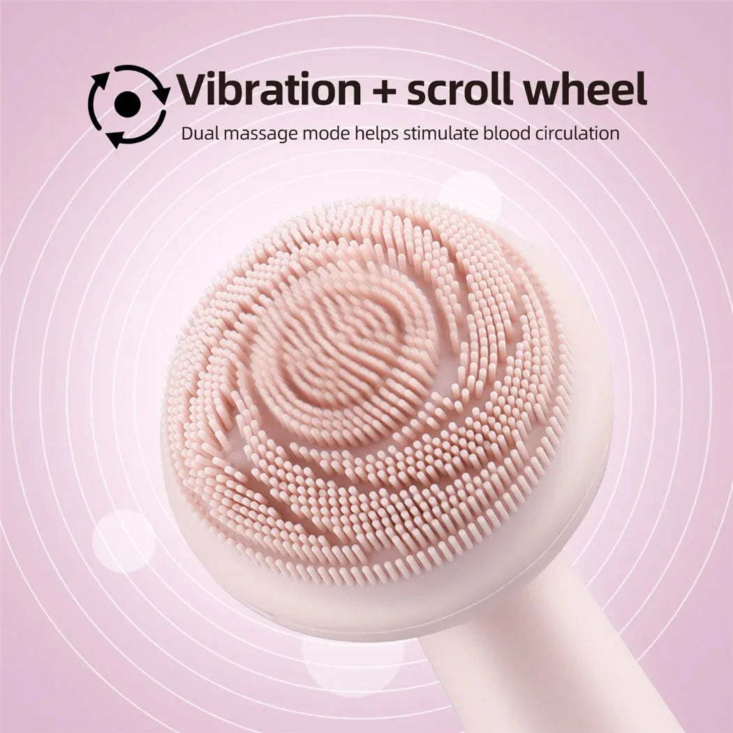 ManiVibe Electric Silicone Facial Brush Cleaner