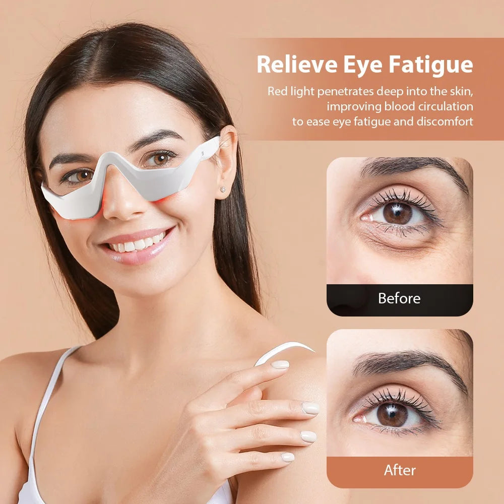 ManiSlumber Hands-Free EMS & Red Light 3D Eye Massager