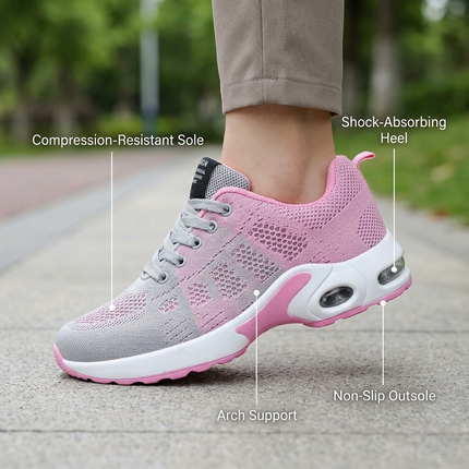12-Hour Shift Women's Orthopedic Sneakers for Heel & Plantar Fasciitis