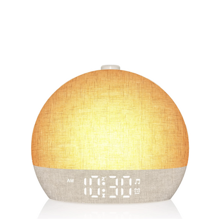 Sunrise Alarm Clock - White Noise, LED Night Light, Sleep Timer