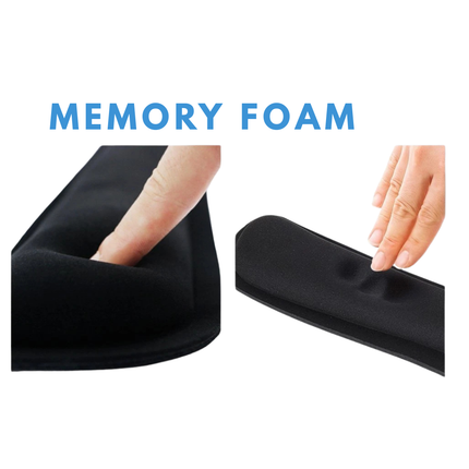 Keyboard & Mouse Wrist Rest Set - Memory Foam, Cooling Ergonomic Support