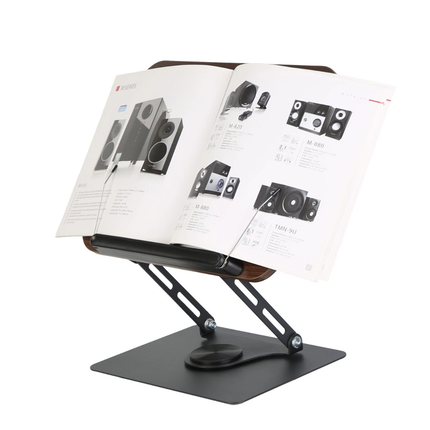 360° Foldable Reading Stand - Adjustable, Swivel Base, Portable Design