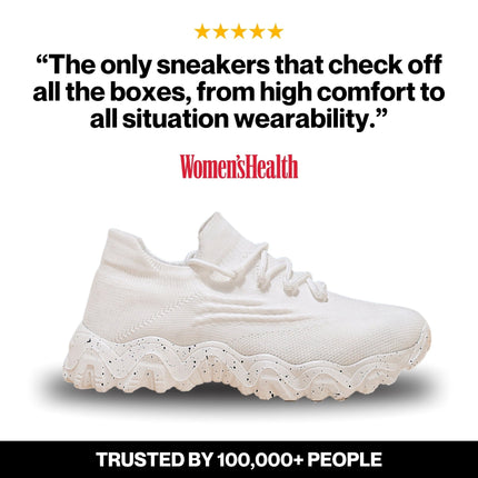 Women's Orthopedic Sock Sneakers for Heel & Plantar Fasciitis - All-Day Support
