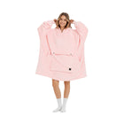 Heated Unisex Blanket Hoodie - USB-Powered, 3-Zone Flannel Warmth