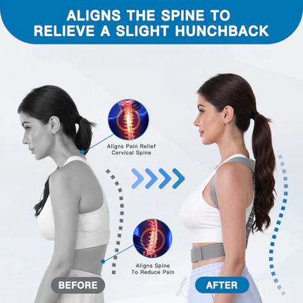 Clavicle Posture Support Belt - Adjustable Spinal, Shoulder Alignment
