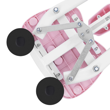 Split Training Leg Stretcher - Ergonomic Seat, Adjustable Handle, Steel Frame