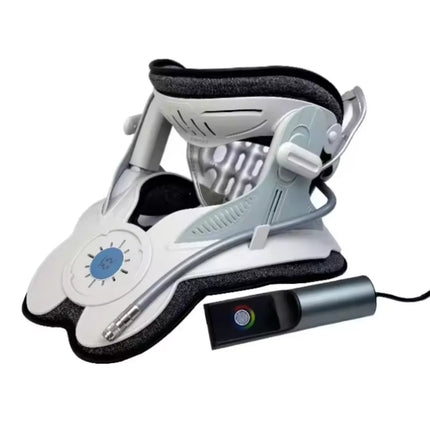 Electric Neck Traction Collar - Adjustable, Auto-Inflating Neck Relief