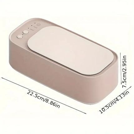 Ultrasonic Jewelry Cleaner - Eyeglass, Watch, Denture Cleaning Machine