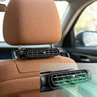 Car Headrest Cooling Fan - Dual-Turbine 3-Speed Backseat Cooler