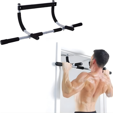 Doorway Pull-Up Bar - Six Grip Positions, 300 lb Dynamic Load Rating