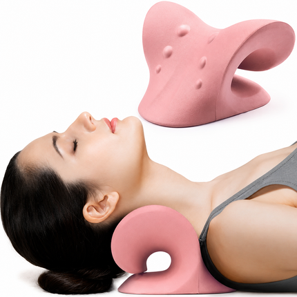 Neck Shoulder Stretcher Massage Pillow - 10-Minute Cervical Reset