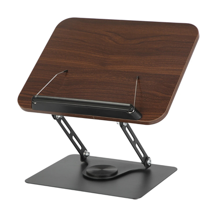 360° Foldable Reading Stand - Adjustable, Swivel Base, Portable Design