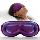 Lite 3D Blackout Sleep Mask - Contoured Zero-Pressure Blackout Eye Mask
