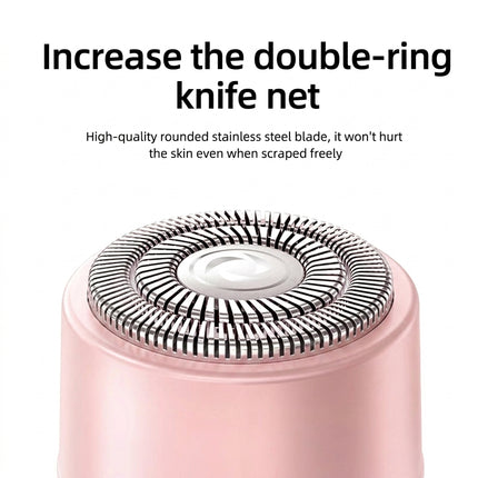 Double-Headed Bikini Trimmer & Body Hair Razor - Rechargeable Grooming Tool