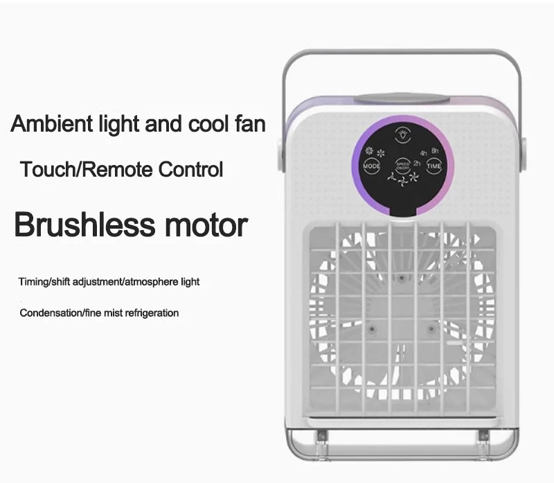 ManiFreeze Mist Cooling Fan with Touchscreen