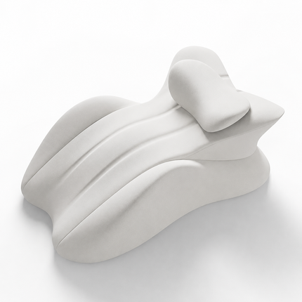 Ergonomic Memory Foam Multi-Positional Wedge Pillow - Chest & Arm Support Zones