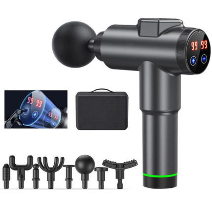 Deep Tissue Percussion Massage Gun - Quiet, 99-Speed Muscle Recovery