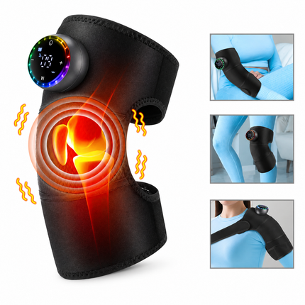 ManiVerve Deluxe 3-in-1 Heated & Vibrational Joint Wrap Massager