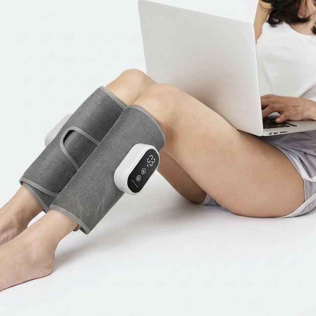 Air Compression Leg Wrap Calf Massager - Sequential Recovery Therapy