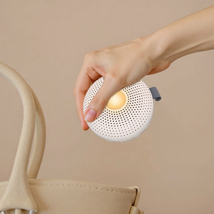 Portable White Noise Machine - Cry Detection, Night Light, Timer