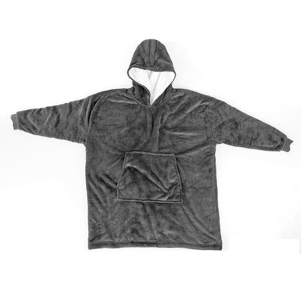 Oversized Wearable Blanket Hoodie - Hooded, Pocket, Loungewear for All