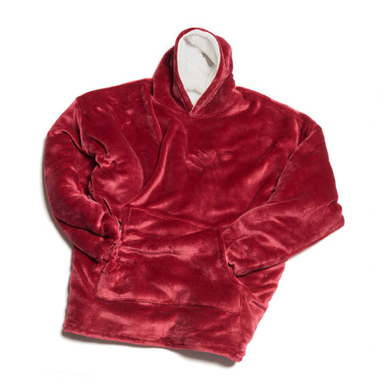 Oversized Wearable Blanket Hoodie - Hooded, Pocket, Loungewear for All