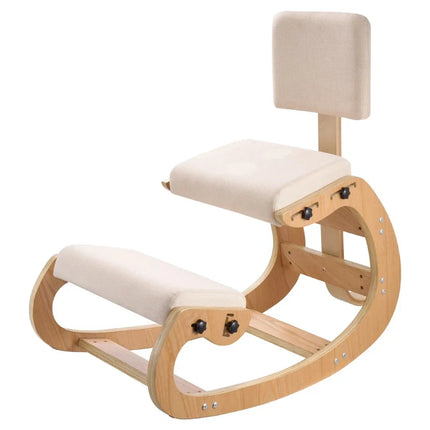 Ergonomic Kneeling Chair Stool - Back Relief & Posture Support