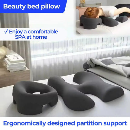 Massage Cradle Pillow Cushion Set - Face Down Massage Table Pillow