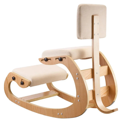 Ergonomic Kneeling Chair Stool - Back Relief & Posture Support