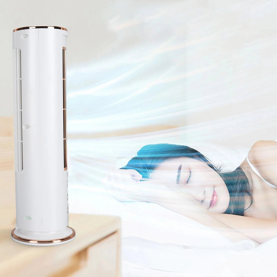 ManiFreeze Bladeless Remote Tower Fan