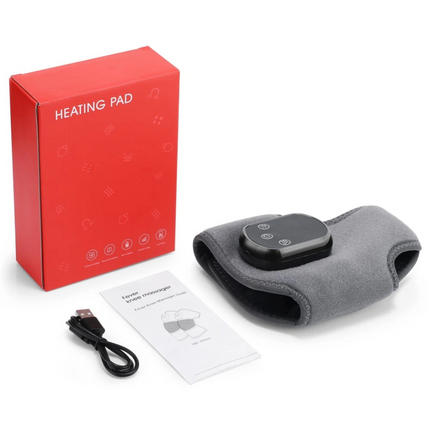 Electric Ankle Massager - Infrared Heat, Vibration Recovery Therapy Set