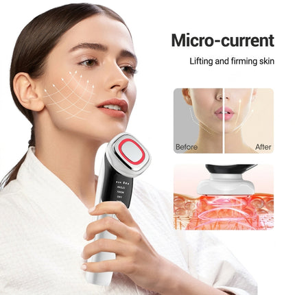 4-in-1 EMS & Cleansing Facial Massager - Toning, Infusion & Cleanse