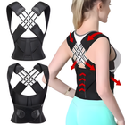 Back Brace for Better Posture - Cross-Strap Design, Breathable Support