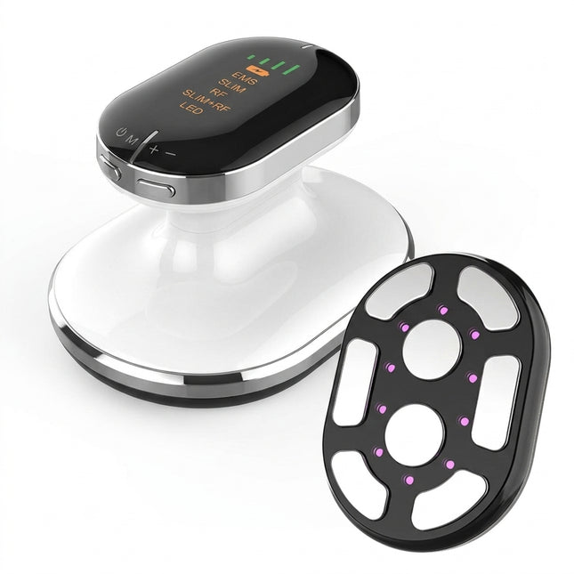 RF, EMS & LED Body Contouring Massager - 4-in-1 Radio Frequency Toning Device