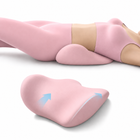 Ergonomic Sleep Lumbar Pillow - Contoured Memory Foam Support