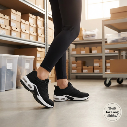 12-Hour Shift Women's Orthopedic Sneakers for Heel & Plantar Fasciitis