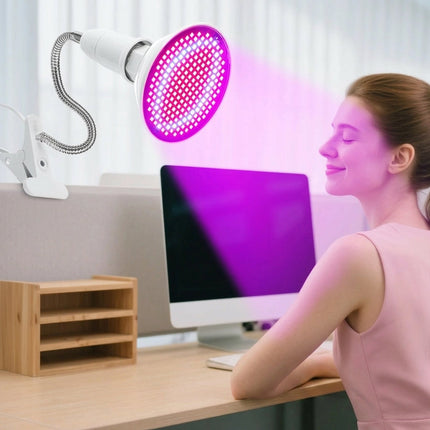 Red & Blue Light Lamp - 200-LED Full Body Stand for Skin Care