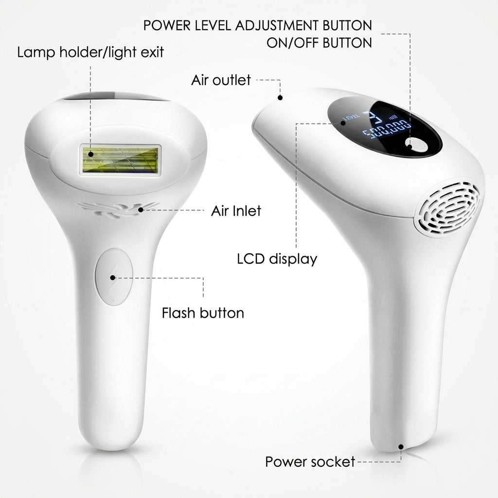 ManiSleek IPL Hair Removal Device