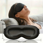 Lite 3D Blackout Sleep Mask - Contoured Zero-Pressure Blackout Eye Mask