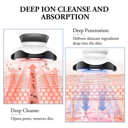 ManiRefresh 4-in-1 EMS & Cleansing Facial Massager