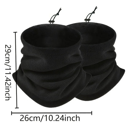 Fleece Balaclava Face Mask - Winter Neck Warmer for Skiing and Cycling