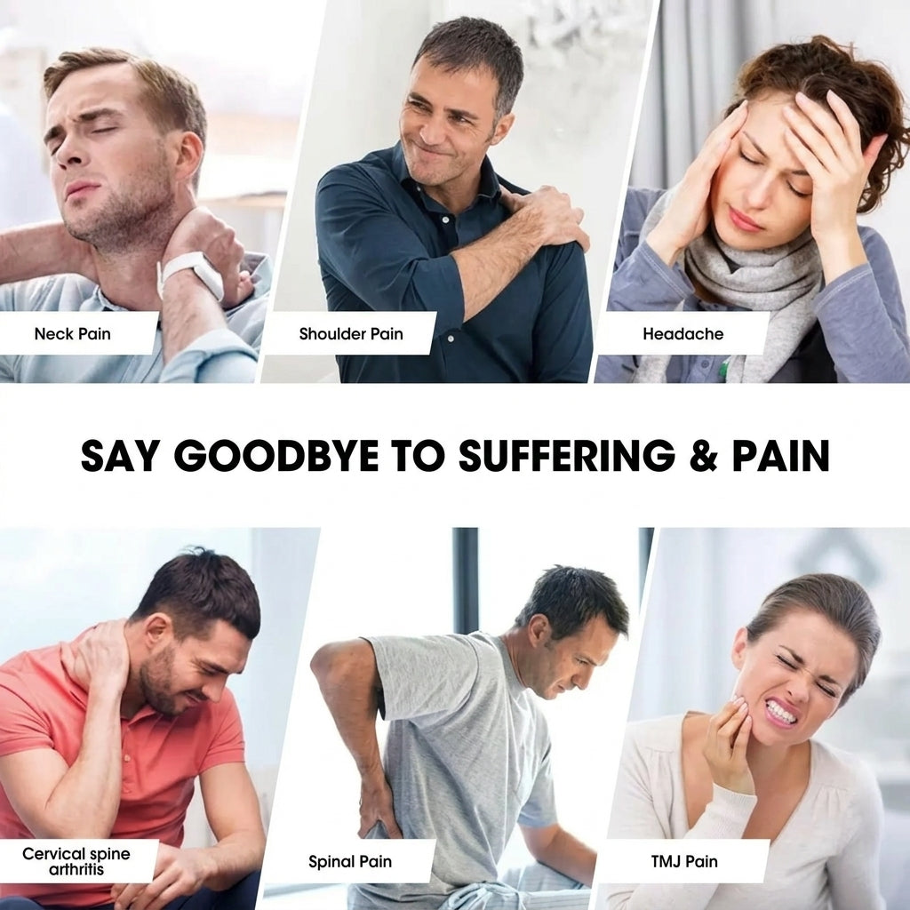 ManiSlope Neck Shoulder Stretcher Massage Pillow