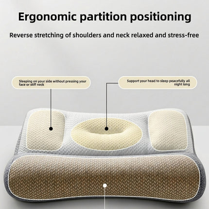 Ergonomic Cervical Pillow - Butterfly Design for Spinal Alignment