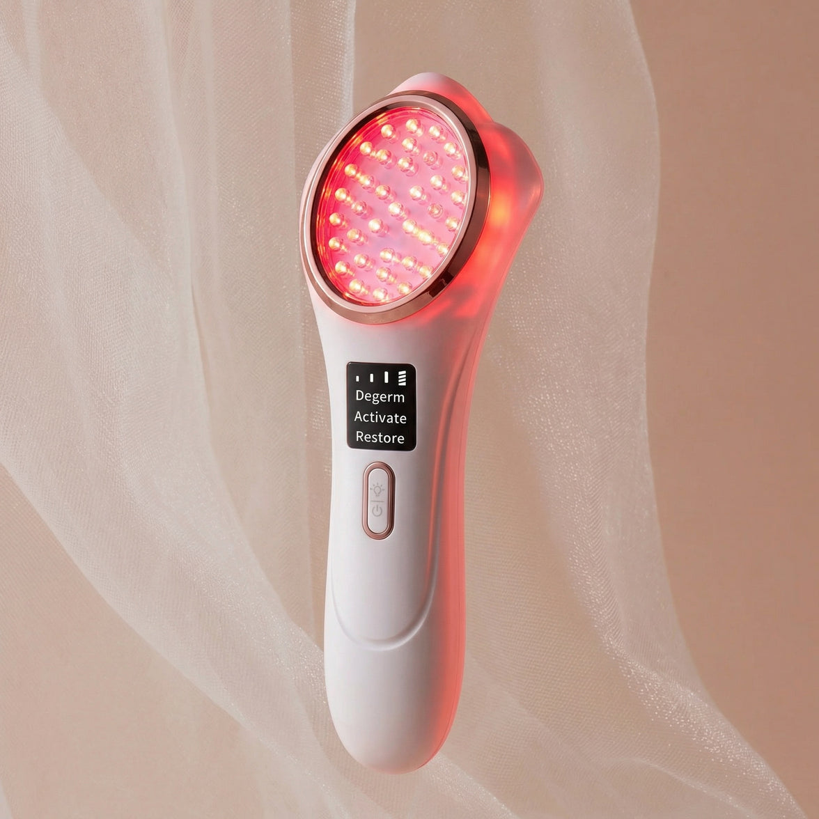 ManiLumi 3-in-1 LED Red & Blue Light Wand