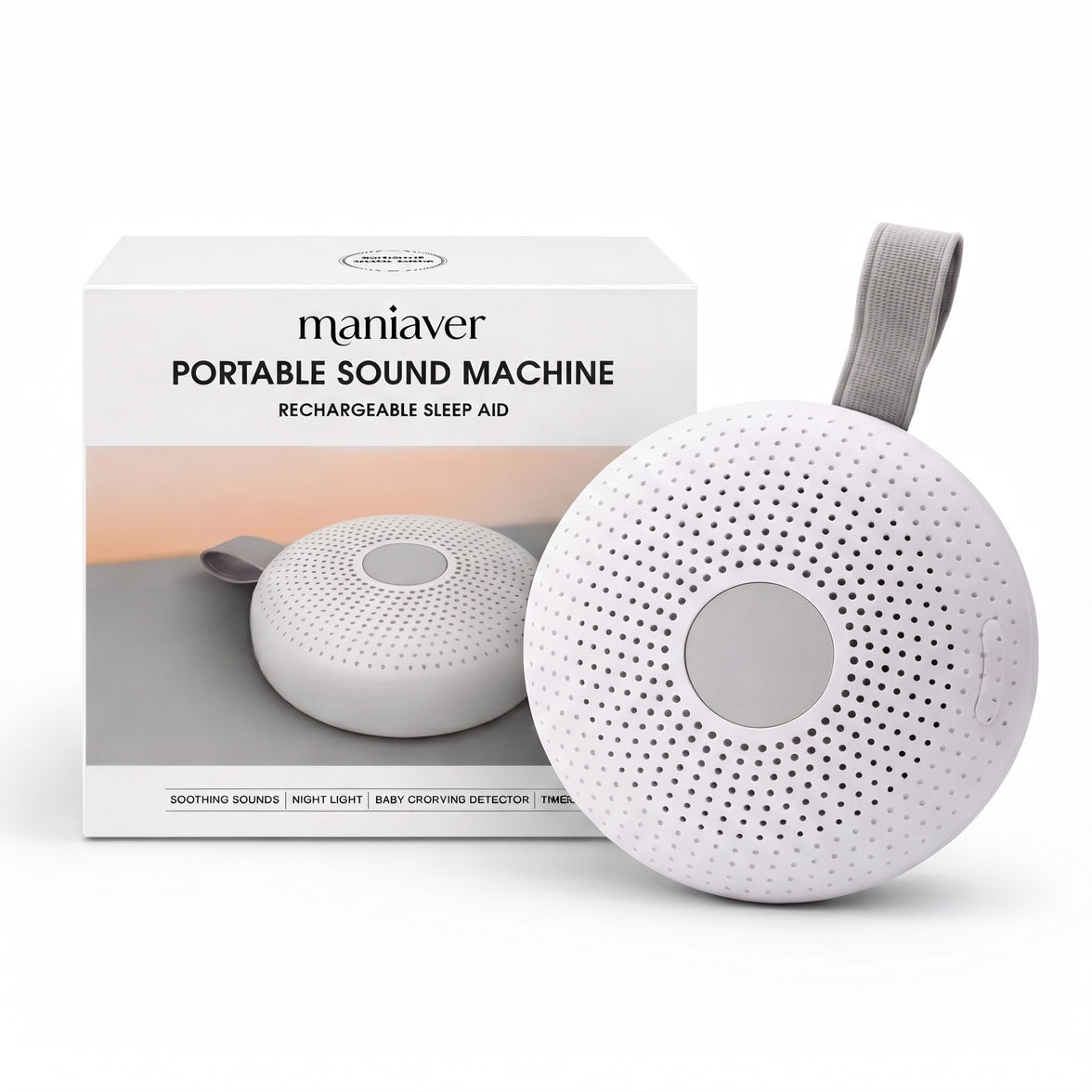 ManiSoothe Portable White Noise Machine