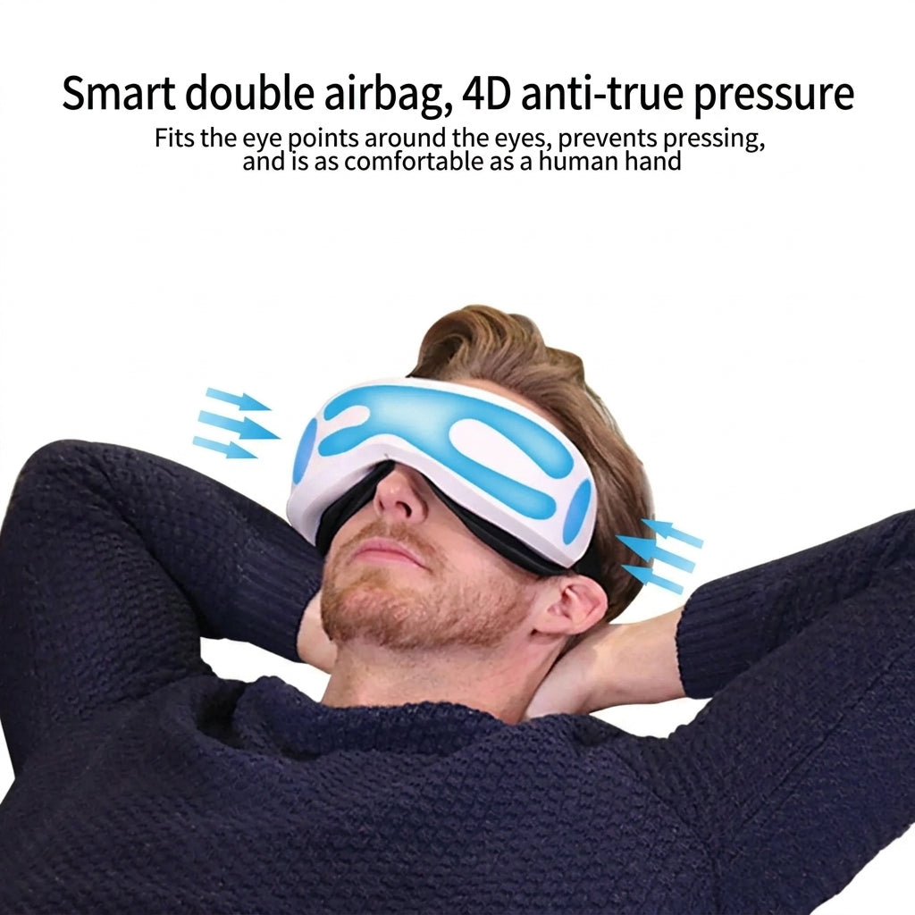 ManiOrbit Vibrational Airbag Compress Eye Massager