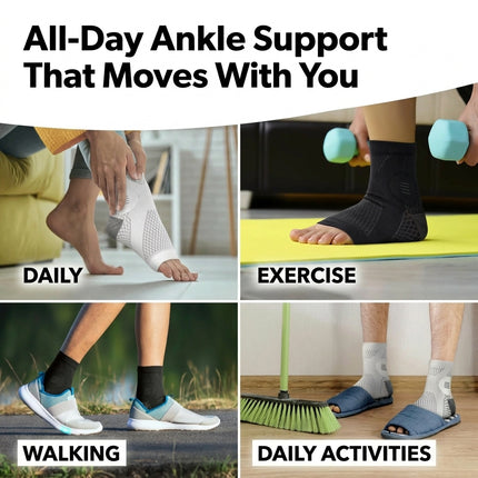 ManiGuard Ankle Compression Socks - 1 Pair