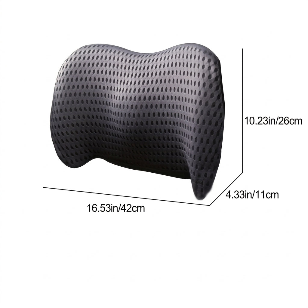 ManiCrest Ergonomic Memory Foam Lumbar Pillow